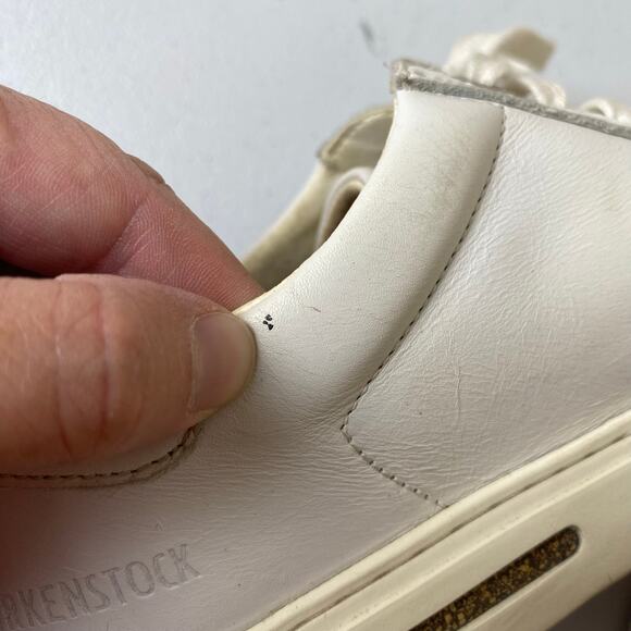 Birkenstock Bend Low Leather EU 40 / L9 M7 Unisex White Sneaker Comfort Neutral - Picture 14 of 16